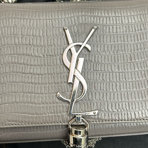 Saint Laurent Small Kat Croc
Embossed Crossbody - Picture 14 of 14